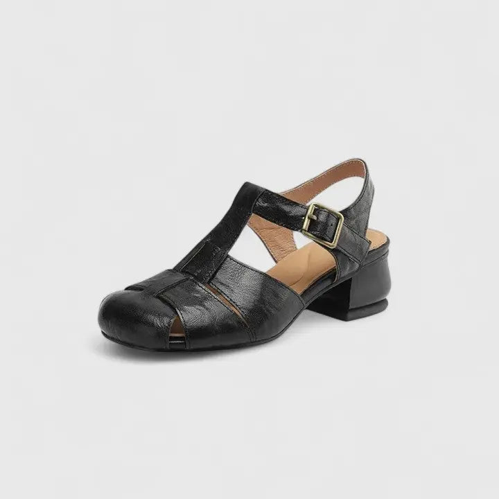 Casual chic women's block heel sandals, offering stable comfort and elegant style for everyday fashion versatility.