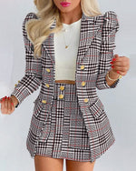 Black - Plaid