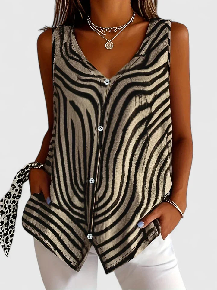 Chic women's loose fit blouse, an essential elegant top for comfortable, fashionable everyday and office outfits.