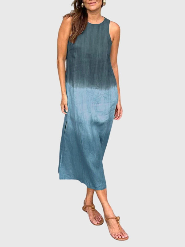 Versatile women's summer dress, elegant printed design for comfortable all-occasion wear.