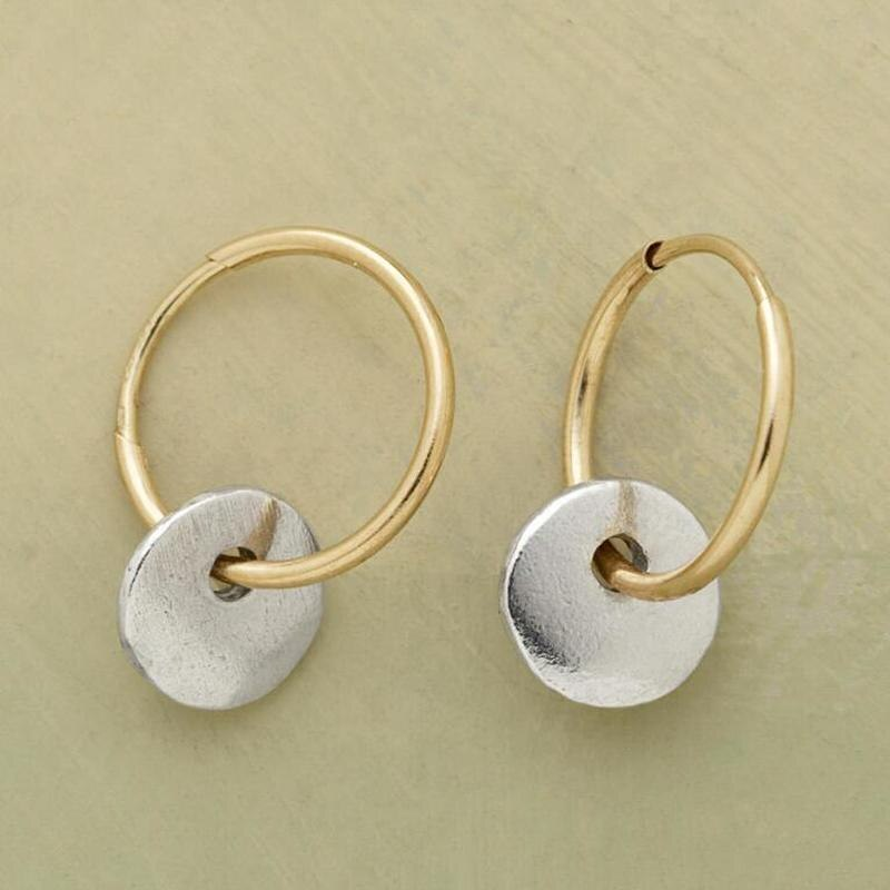 Elegant women's silver plated earrings, versatile for everyday wear or special occasions, timeless design.