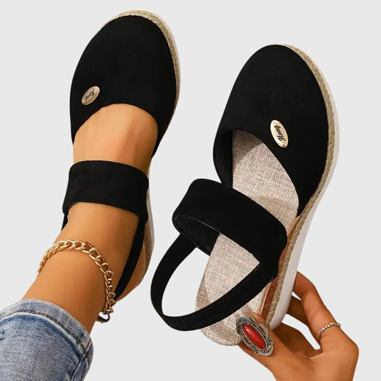 Fashionable women's orthopedic sandals with arch support, ultimate comfort & pain relief.