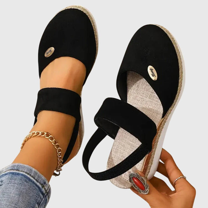 Fashionable women's orthopedic sandals with arch support, ultimate comfort & pain relief.