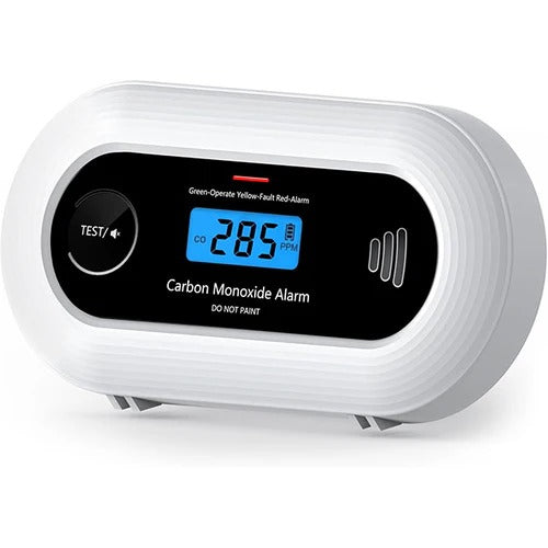Tavvitaimp18 Home Carbon Monoxide Detector with 10-year battery for reliable CO monitoring & safety.