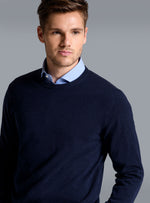 Round neck Navy Blue
