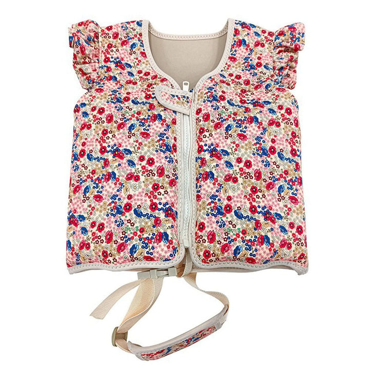 Child's swim vest, neoprene for comfortable swim support. Perfect for water safety, beach gear, & pool fun.