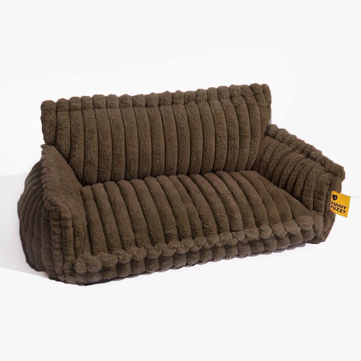 Large Orthopedic Fluffy Dog Pillow Sofa Bed for Dogs - Lexians