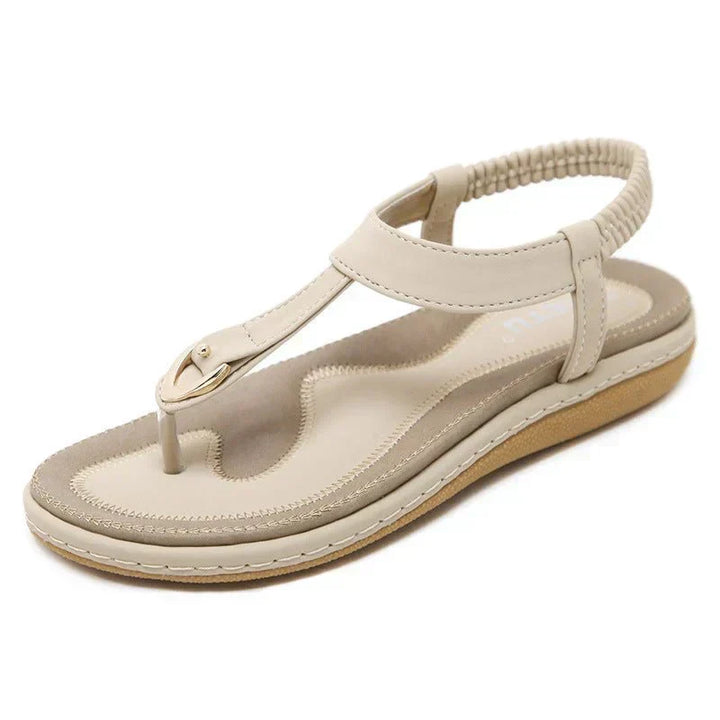 Versatile Elodie women's flat summer sandals, great for vacation, beach trips, or daily comfort.