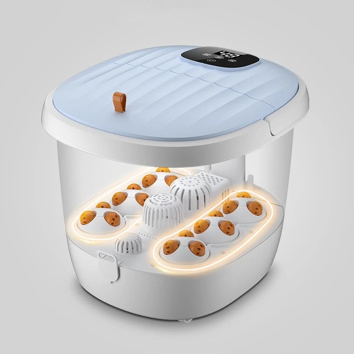 Home Foot Spa with Temperature Control and Bubble Massage