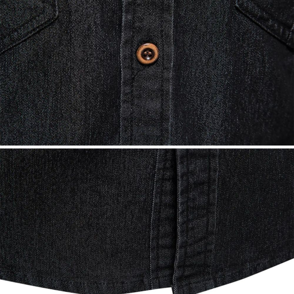 Men's AdaptiveFit long sleeve shirt, slim fit, designed for comfort, flexibility, and modern style.