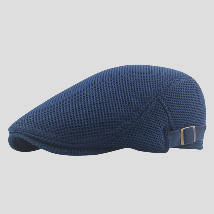 Lightweight men's mesh summer cap for ultimate breathability & sun protection during sports and outdoor adventures.