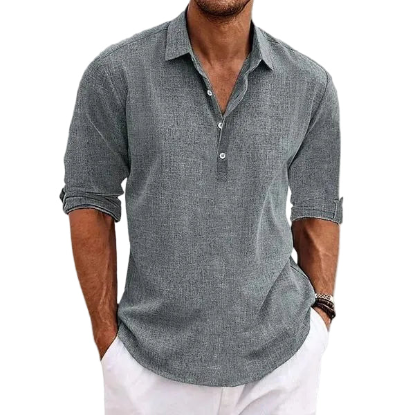 Stylish men's summer polo shirt. Breathable & comfortable, perfect for warm weather fashion. Short sleeve.