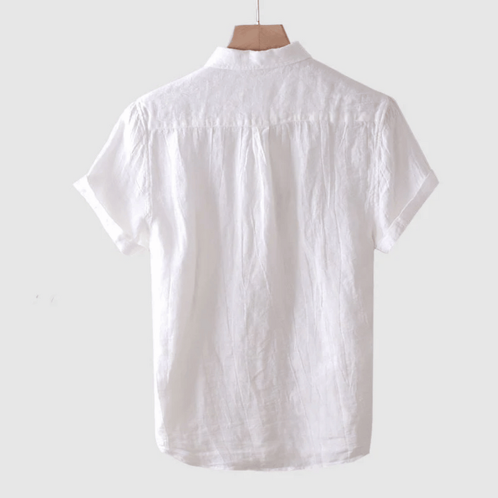 Relaxed fit Men's Camden short sleeve summer shirt, lightweight & comfortable for warm weather casual fashion.