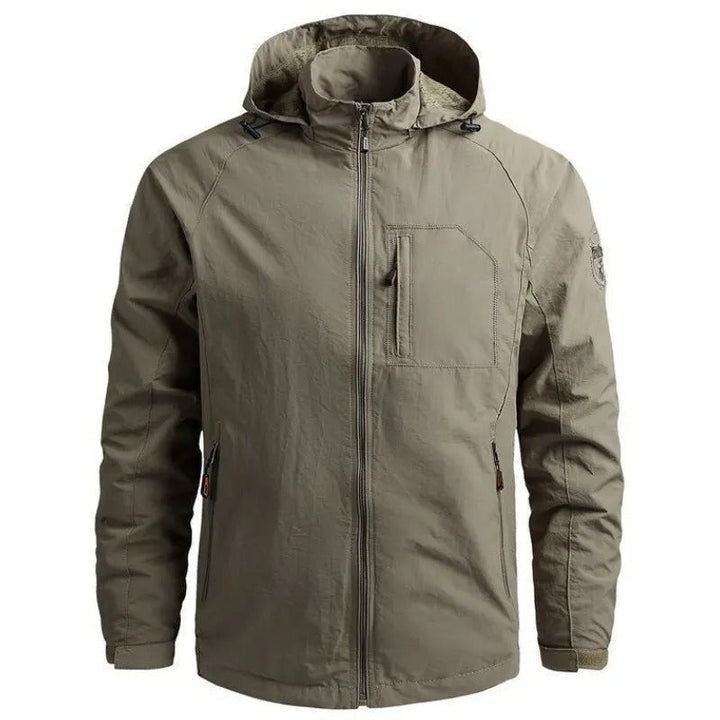 Stylish men's long sleeve urban jacket with a comfortable fit, ideal for casual outerwear.