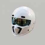 White - Green/Gold Lens