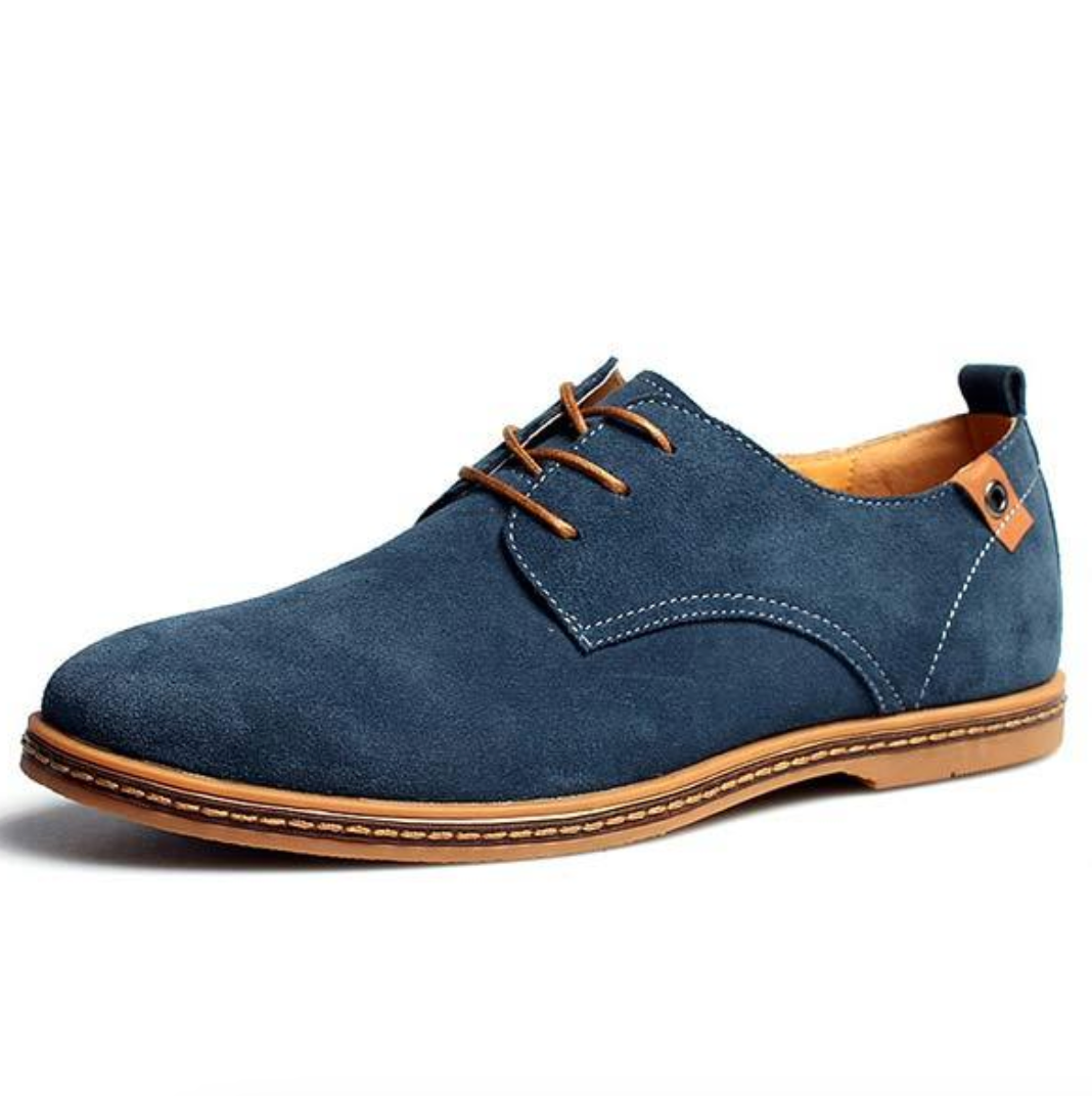 Elegant men's round-toe formal shoes, perfect for professional attire, smart casual, or special occasions.