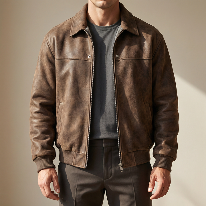 Men's classic tailored jacket, versatile outerwear for sophisticated style & comfort.