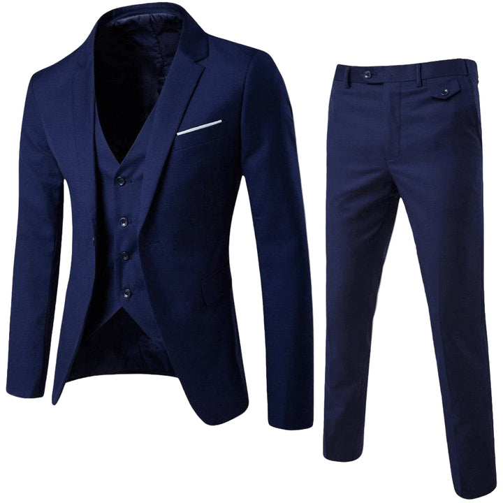 Tailored men's suit, ideal for business attire and professional events, showcasing men's style