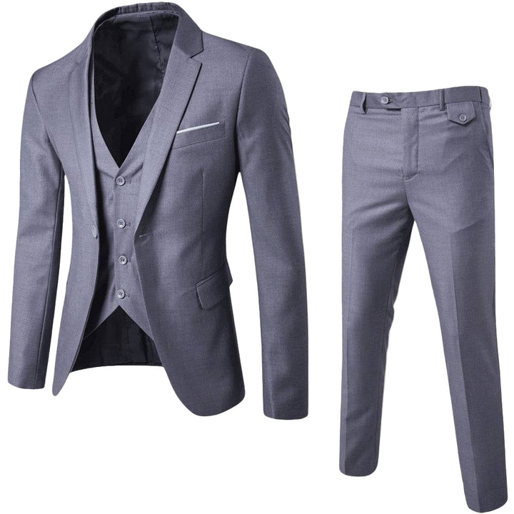 Sophisticated men's tailored suit, a versatile classic for spring fashion and elegant event wear