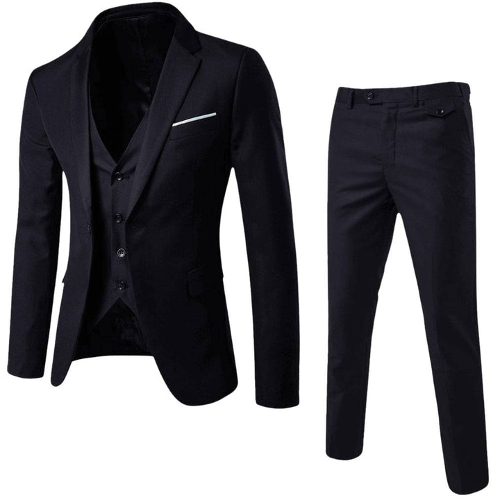 Men's suit set with a classic cut, suitable for diverse formal settings and enhancing men's style