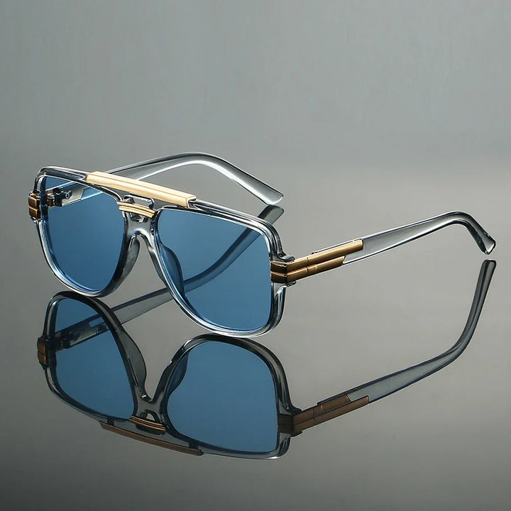 Men's classic UV400 protection sunglasses, lightweight and stylish eyewear for fashion-conscious men.