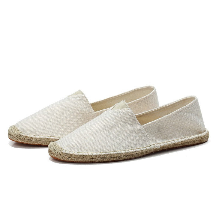 Easy-wear men's slip-on espadrilles, perfect for a comfortable summer style & beach fashion.
