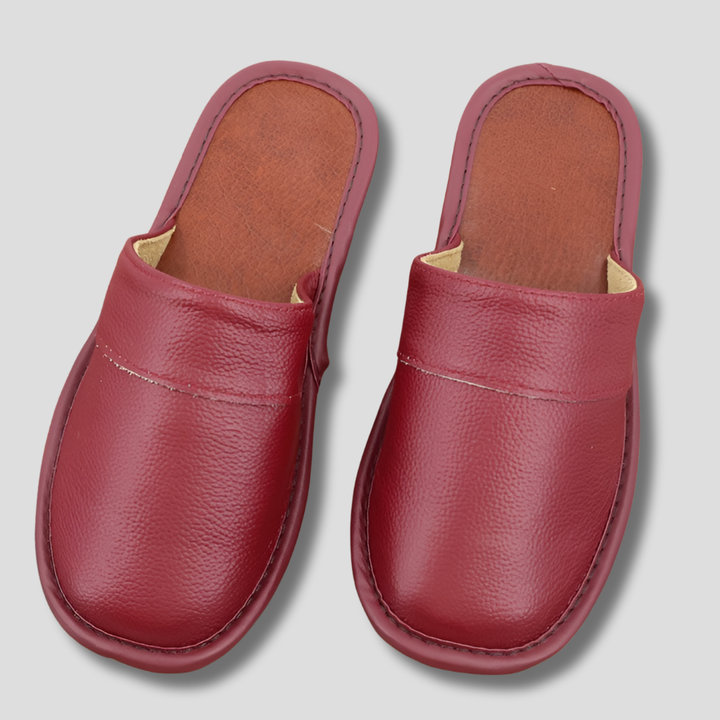 Men's cozy indoor slip-on house shoes with a padded insole for ultimate comfort and relaxation.