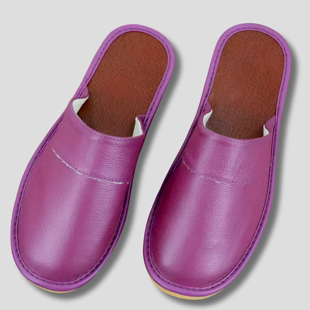 Men's classic slip-on house shoes, comfortable indoor loafers with padded insole for cozy home wear.