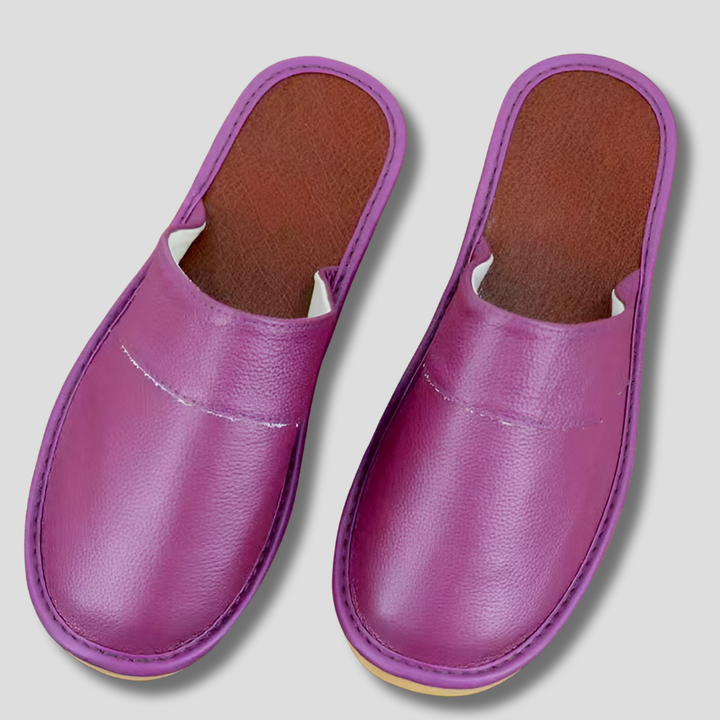 Men's classic slip-on house shoes, comfortable indoor loafers with padded insole for cozy home wear.
