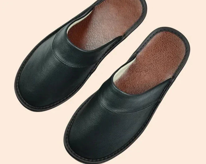 Men's cozy slip-on house slippers for ultimate comfort and relaxation at home.