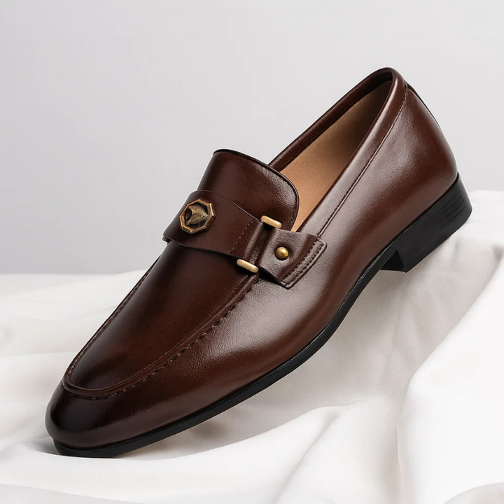 Versatile men's loafers for office & casual wear. Italian design slip-on shoes offering all-day comfort & style.