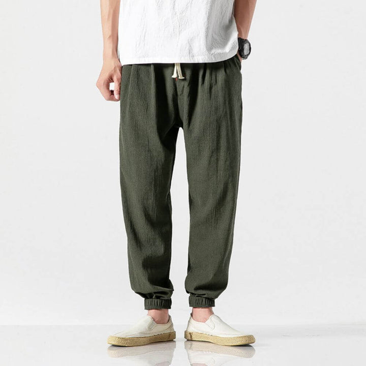 Men's fashion joggers, breathable and designed for everyday comfort in summer.