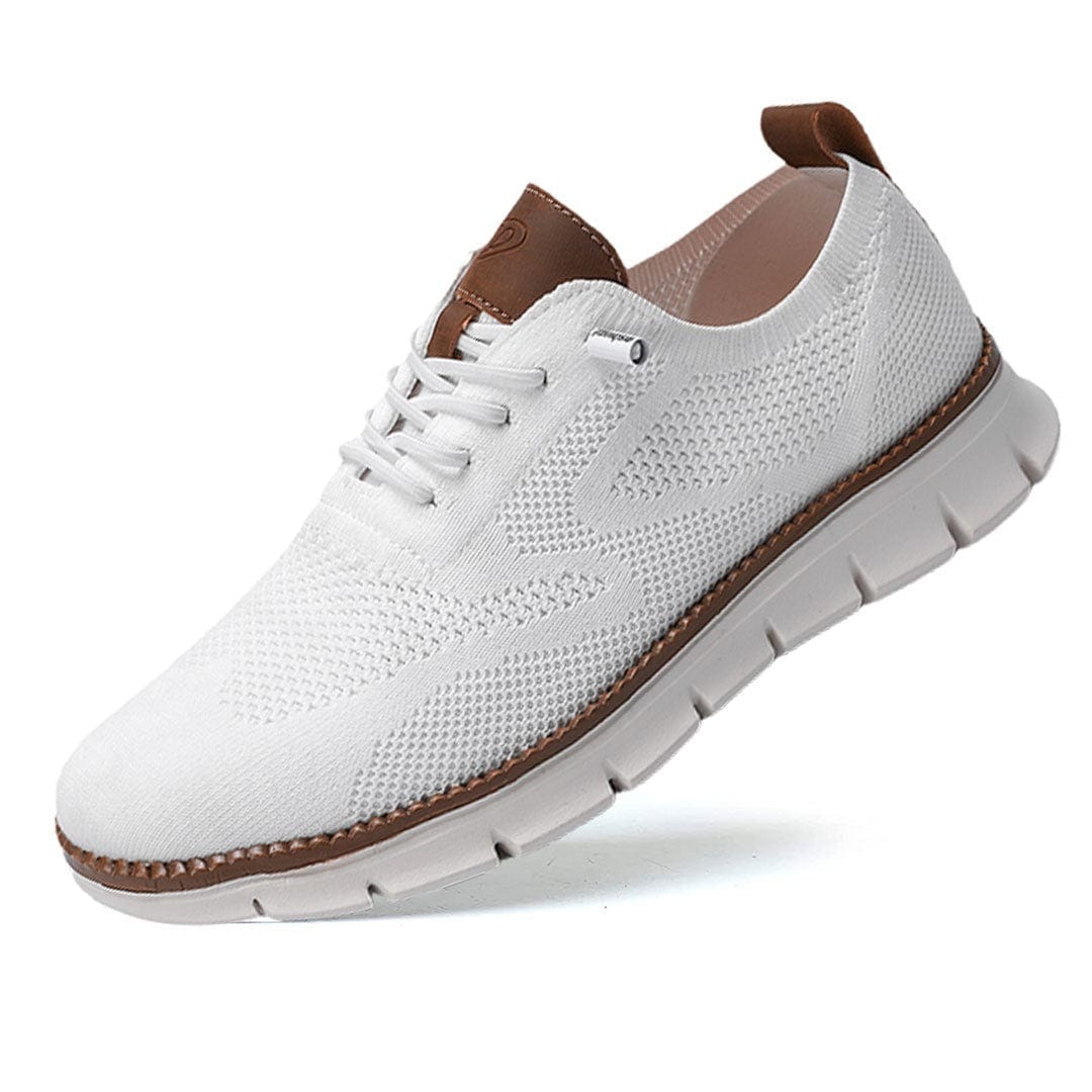 Flexible men's orthopedic slip-on shoes for comfortable everyday walking & arch support.