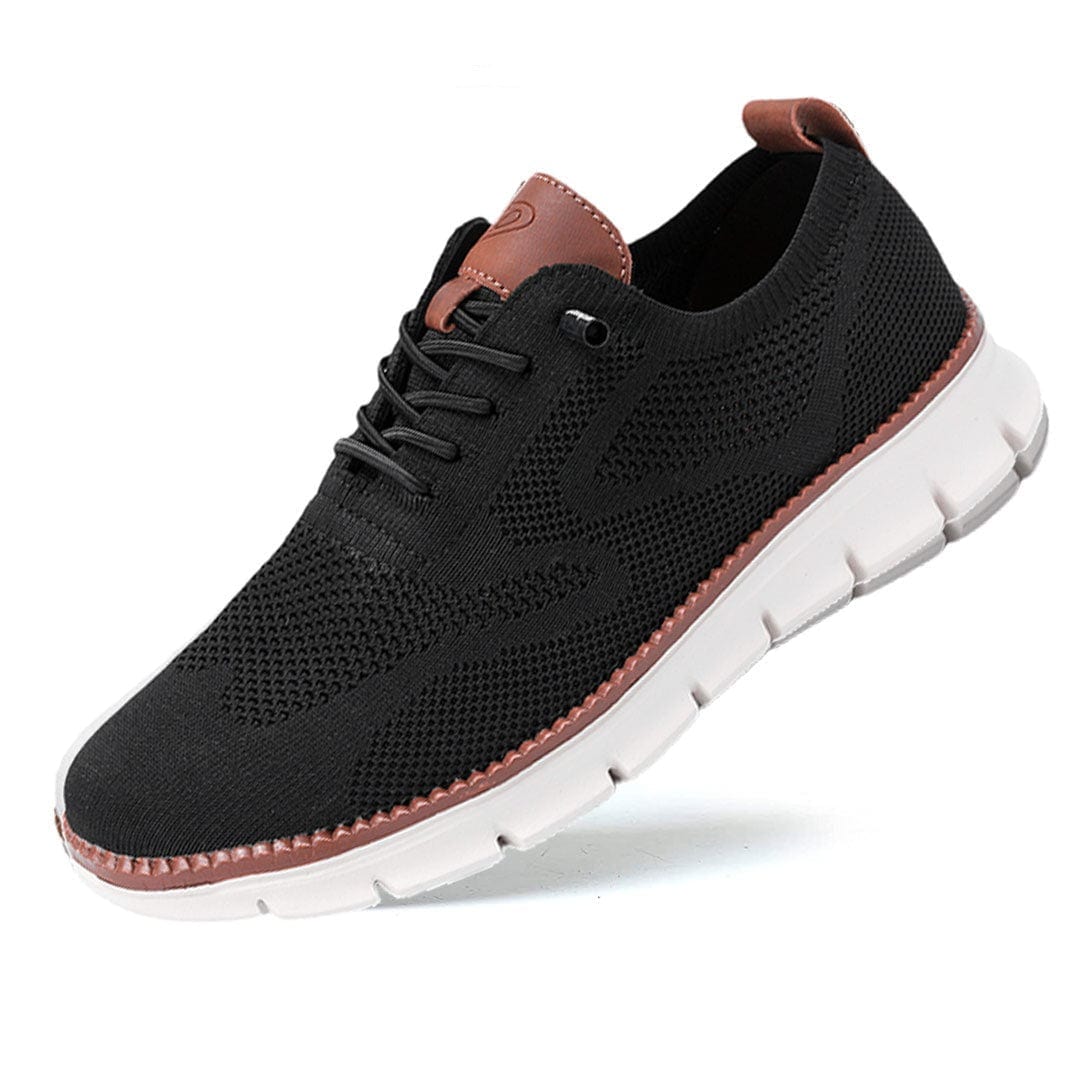 Orthopedic slip-on walking shoes for men, designed for foot relief & everyday comfort.