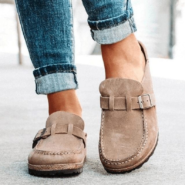 Men's orthopedic support clogs with arch support for all-day comfort & foot health. Slip-on design.