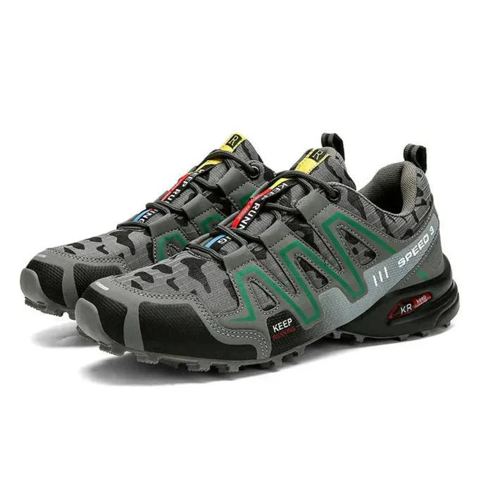 Supportive men's walking shoes with anti-slip & cushioned soles for all-day comfort & daily wear.