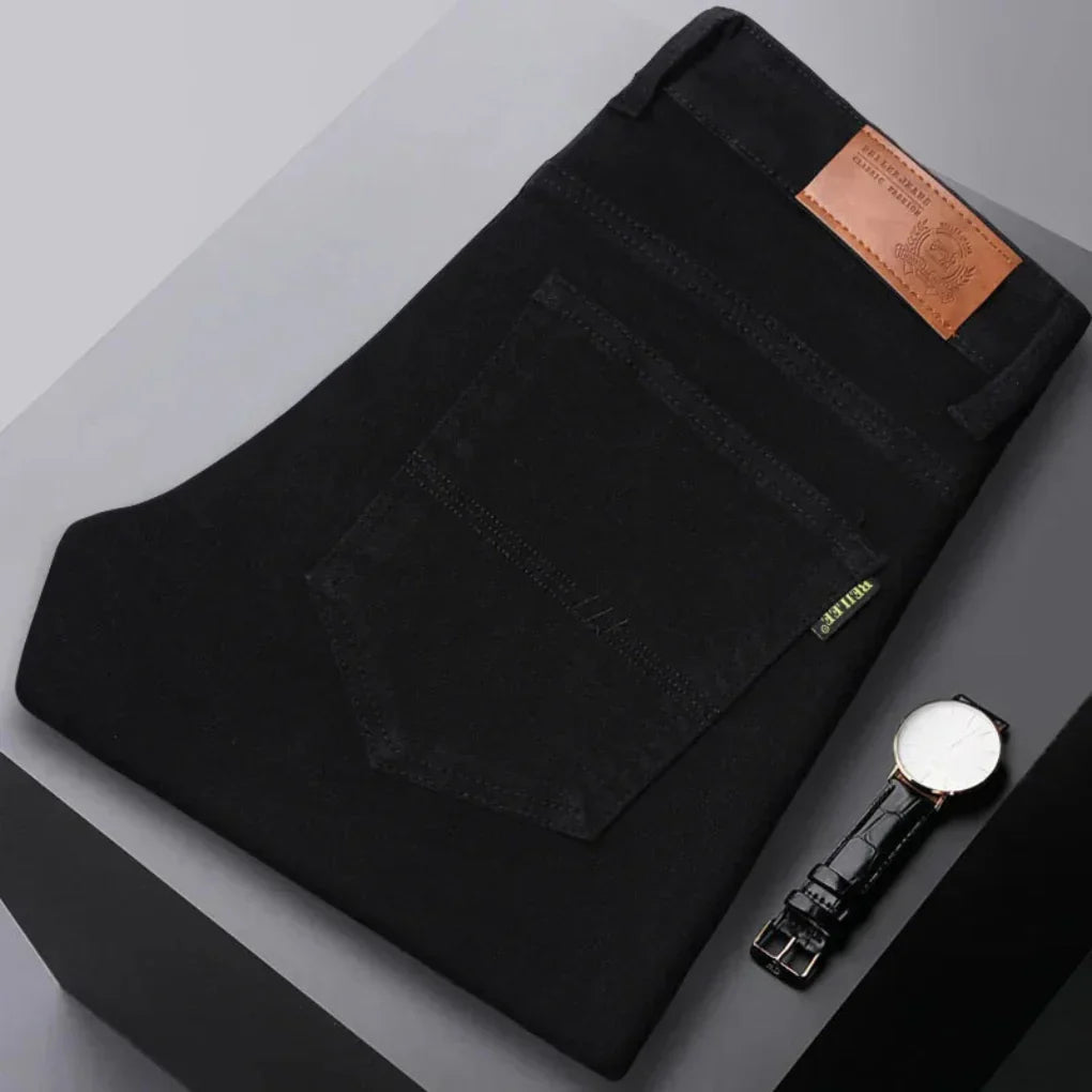 Versatile men's premium slim fit trousers, combining modern style, comfort, & casual elegance for everyday wear.