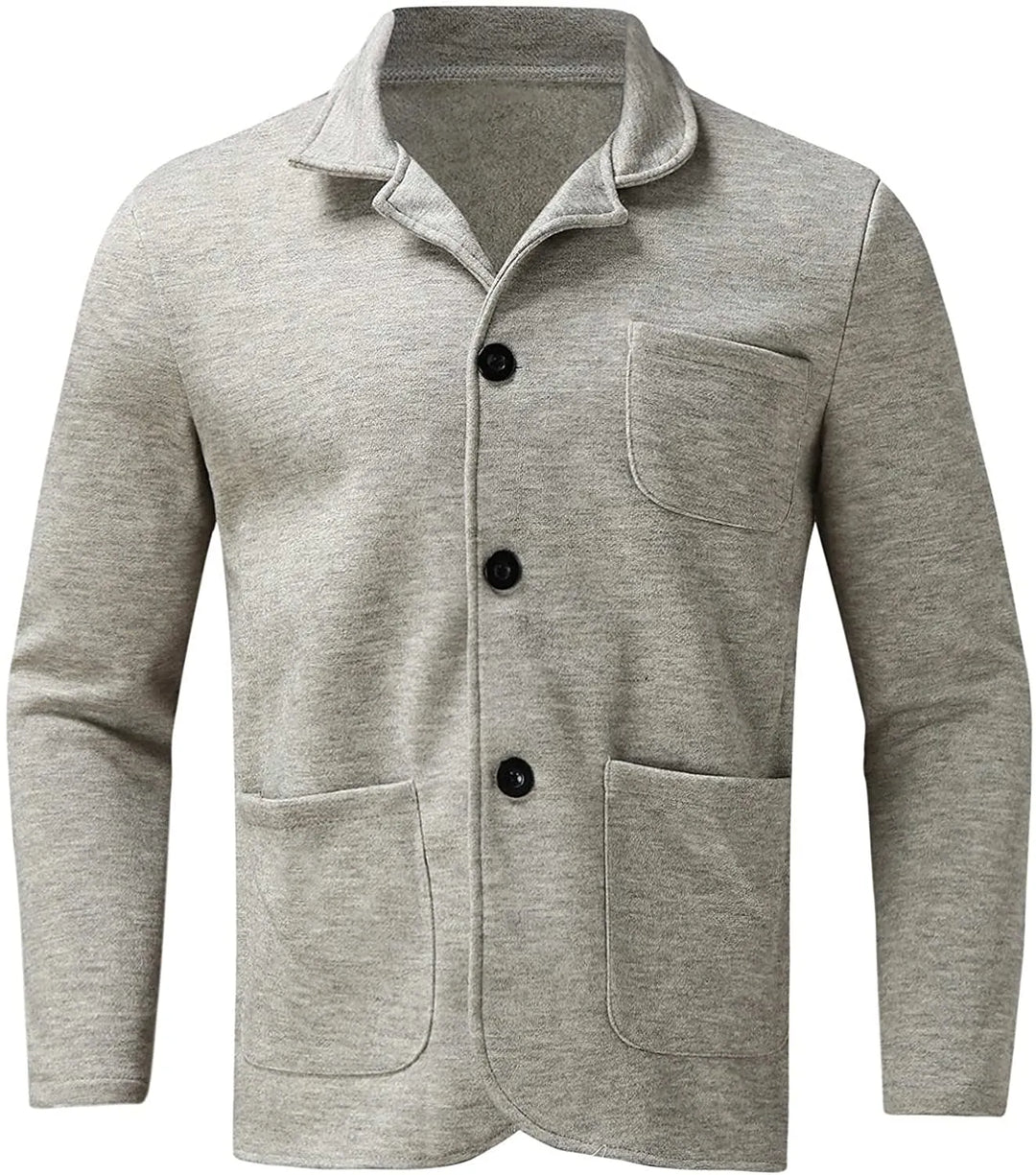 Men's relaxed fit casual blazer in a versatile shade, perfect for smart-casual events and contemporary men's fashion.