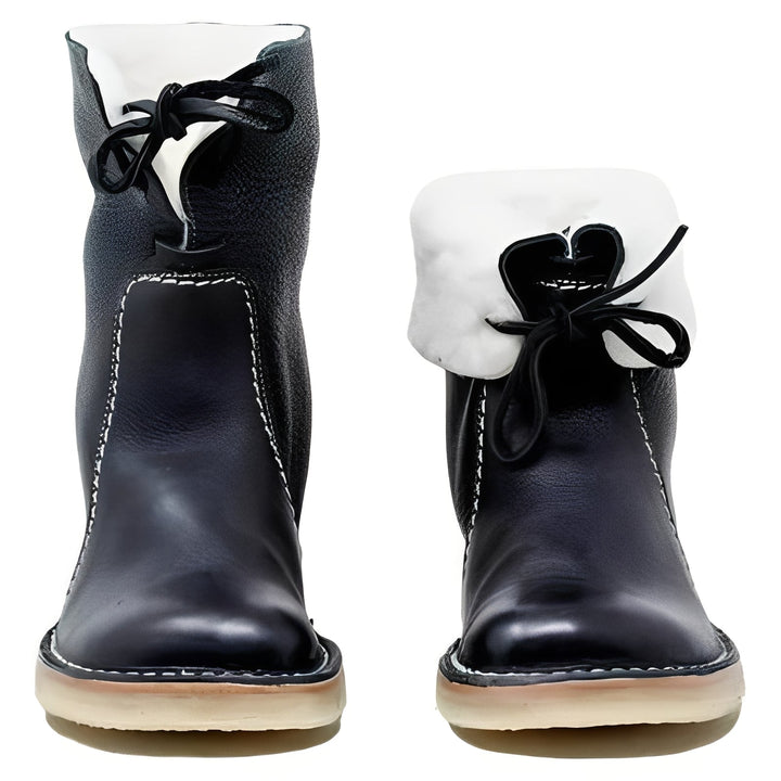 Men's rugged waterproof winter boots, ideal for cold weather outdoor adventures and durable hiking.
