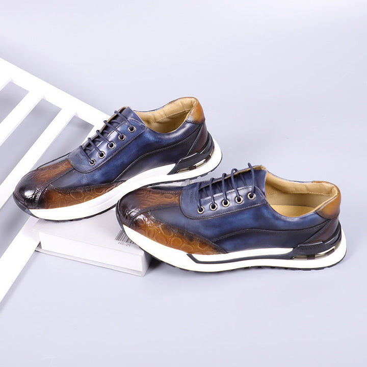 Versatile men's sleek casual shoes, offering orthopedic support & everyday style.