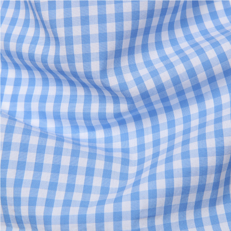 Smart casual men's slim fit checkered shirt, long sleeve, easily dressed up or down for modern style.