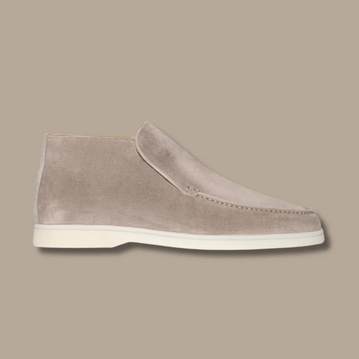 Comfortable men's chukka slip-on ankle loafers, perfect for smart casual and versatile men's fashion.