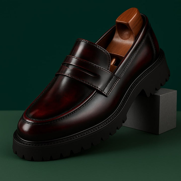 Men's stylish comfort loafers. Easy slip-on dress shoes with classic design, perfect for everyday wear & fashion.