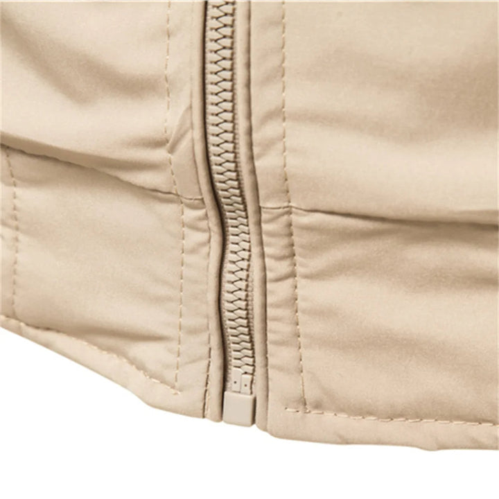 Men's spring/fall bomber jacket. Valor Ascend classic style for versatile, trendy casual outerwear.