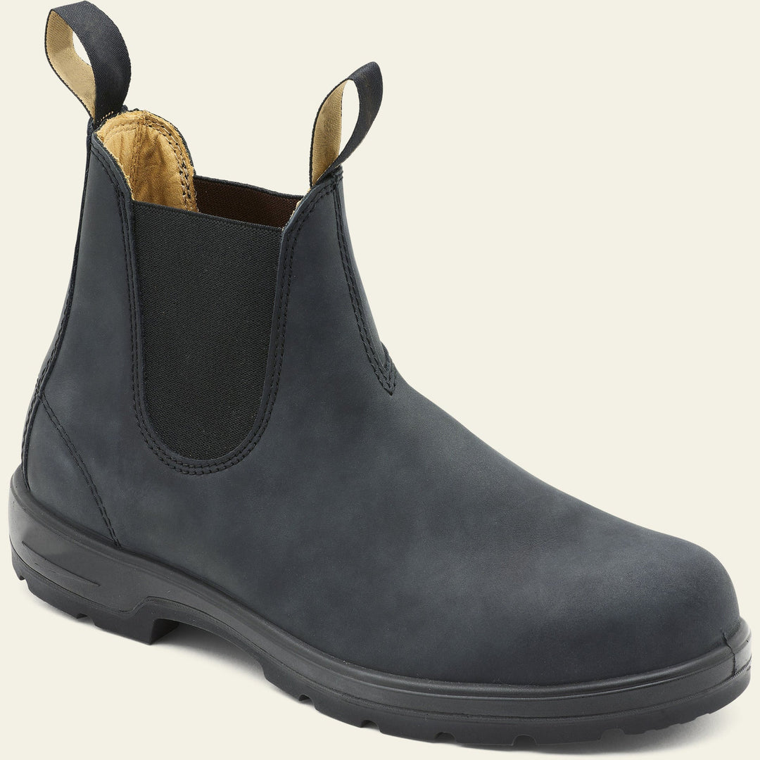 Men's versatile slip-on Chelsea boots in classic style, perfect for everyday smart casual fashion.