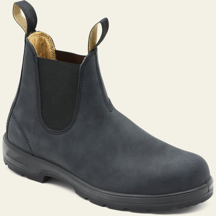 Men's versatile slip-on Chelsea boots in classic style, perfect for everyday smart casual fashion.