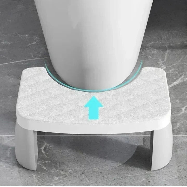 Healthy posture non-slip toilet squat stool, a safe and ergonomic bathroom accessory for comfort.