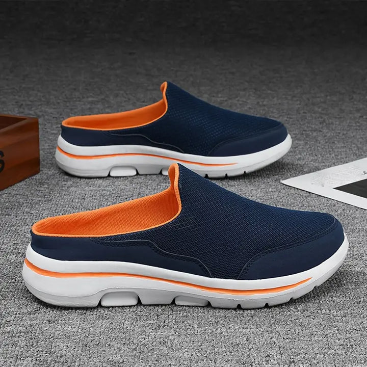 Casual athletic men's barefoot comfort shoes. Orthopedic support for walking & everyday wear.