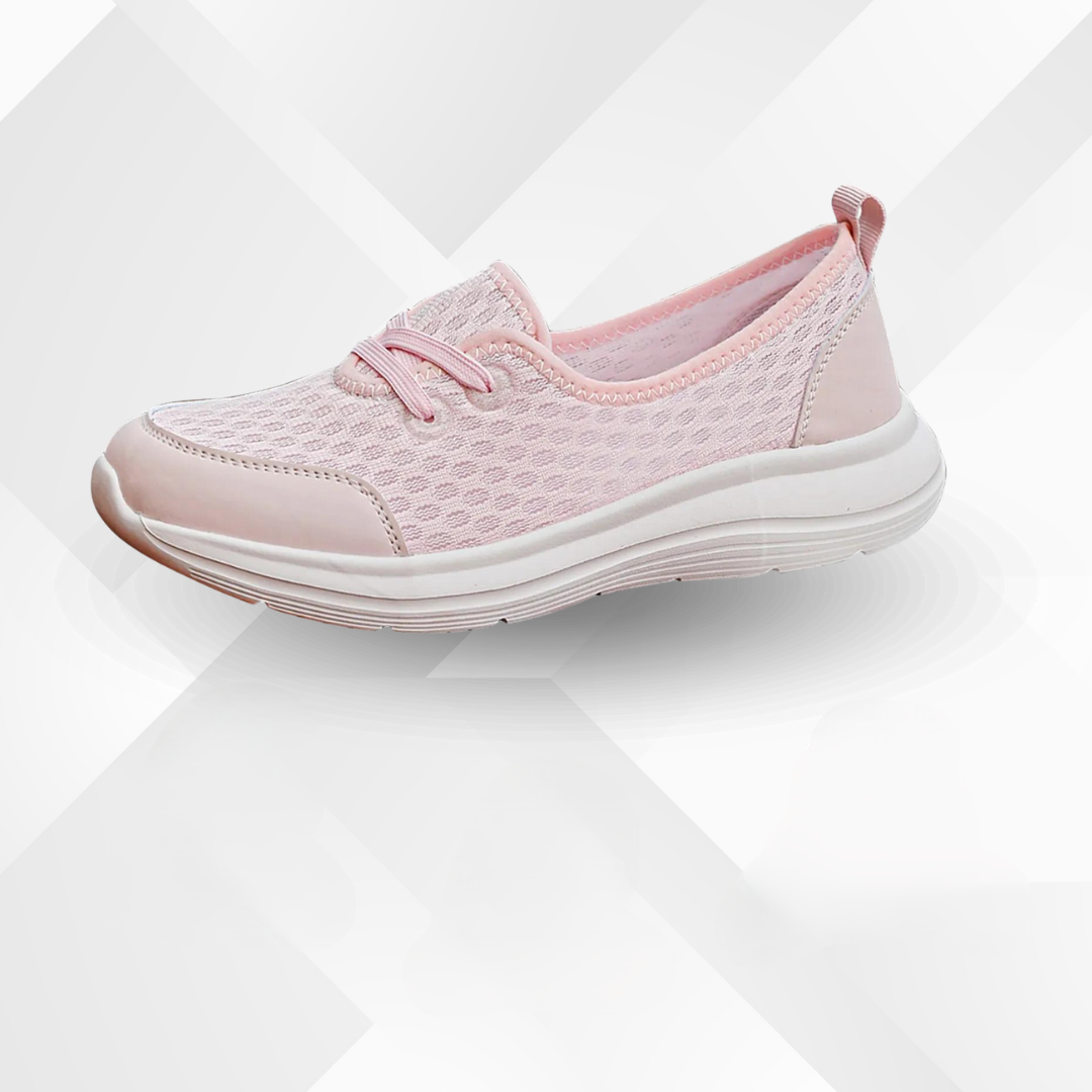 Durable women's pain relief shoes with excellent foot support, non-slip sole, and all-day walking comfort.