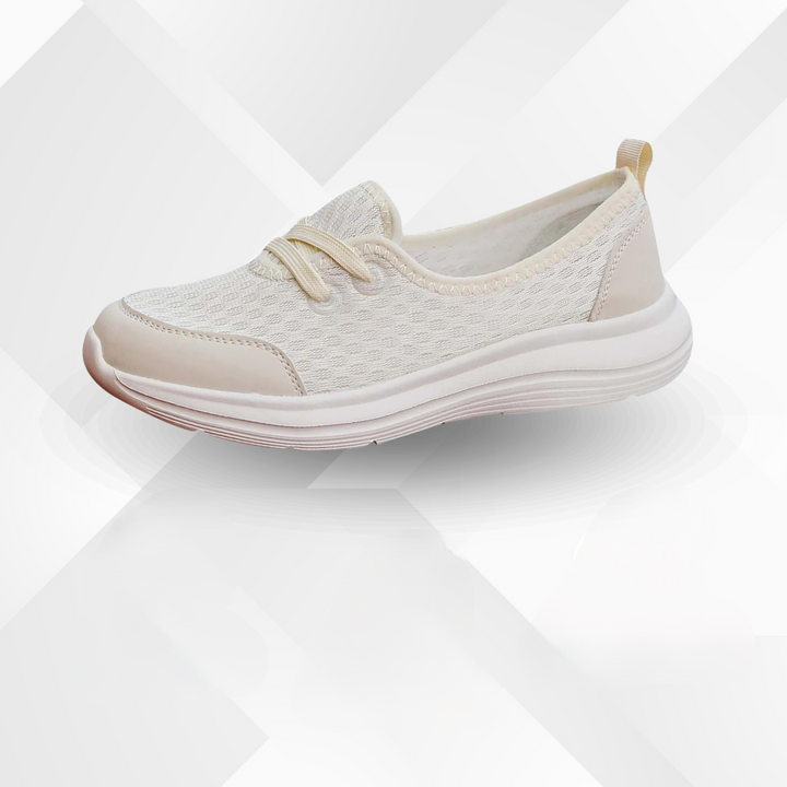 Active women's orthopedic shoes, designed for pain relief & stability, with a supportive, non-slip sole.